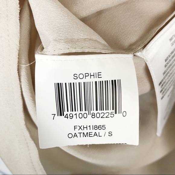 BCBGMaxAzria Sophie V-Neck Sheer Lace Blouse - Picture 7 of 7